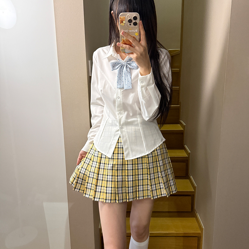 【霸姐专属】直播间福利款秋冬jk校供感格裙女学院风班服套装半身裙