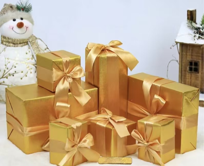 原创春节风格轻职风精美礼盒挂件-K925-1