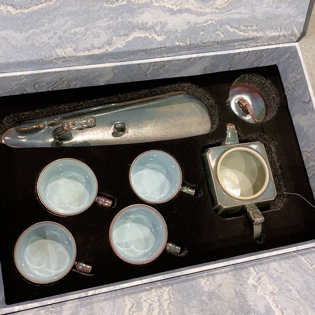 摆件陶腾龙系列套组茶器