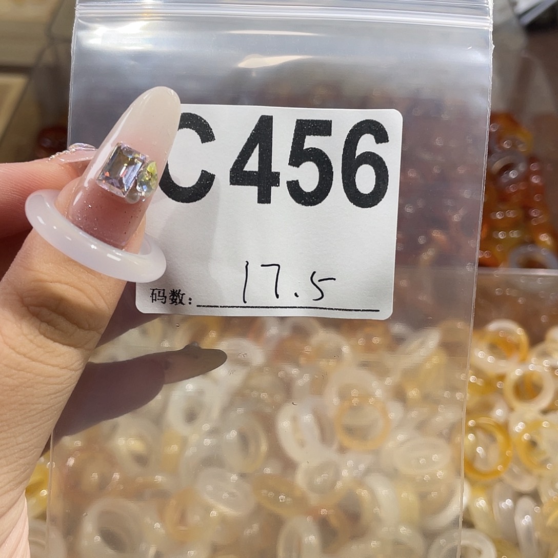 合金戒指玛瑙/玉髓456