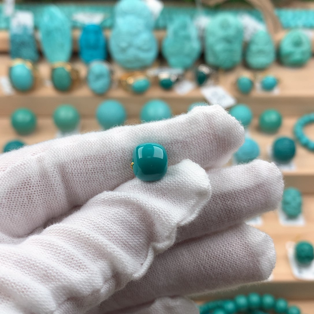 绿松石配饰未镶嵌8.9-7.9