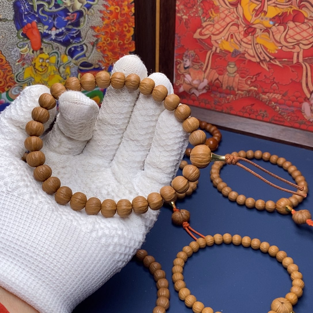 吜***渔猴头核桃吊坠南瓜188