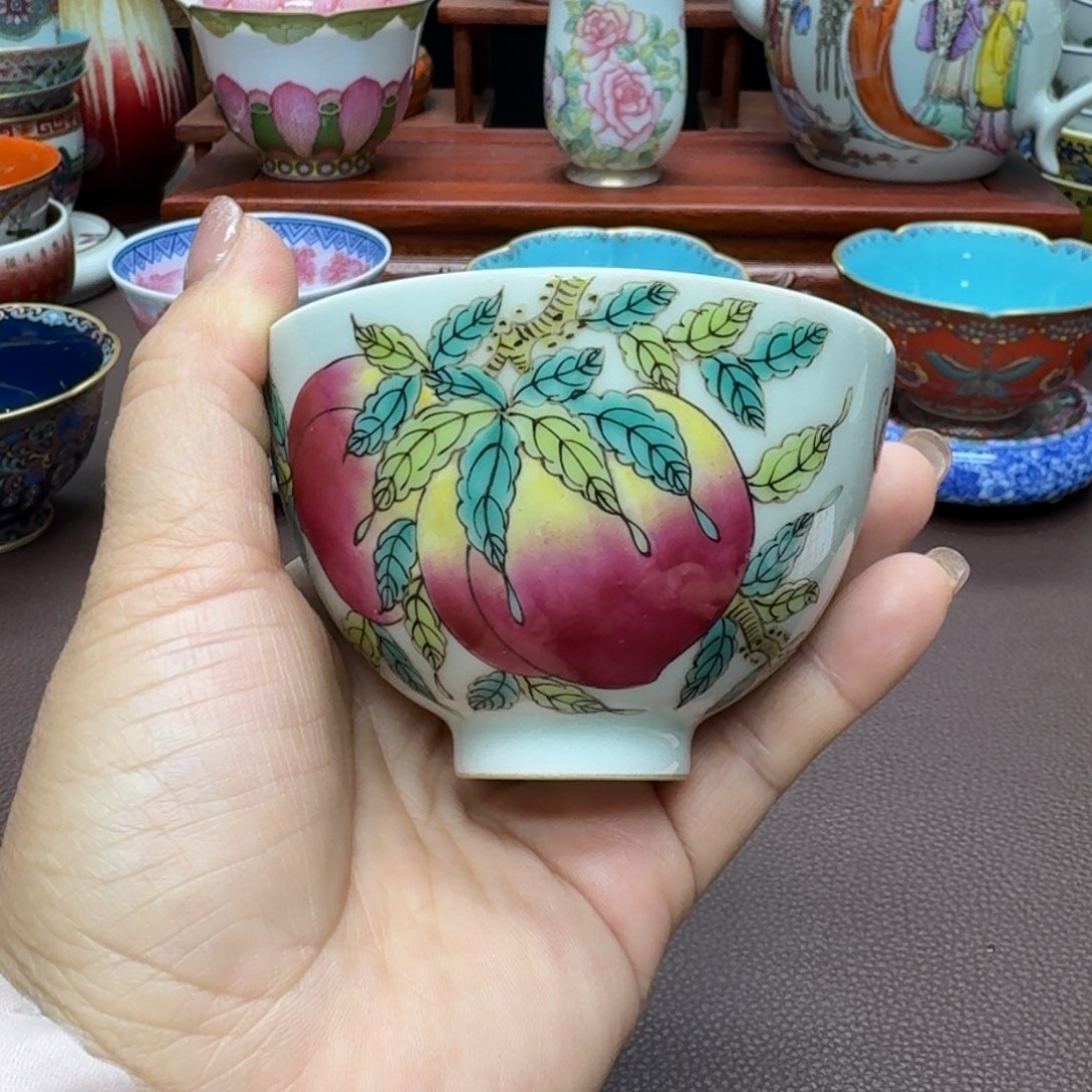 瓷片景德镇仿古手工制作精品展示