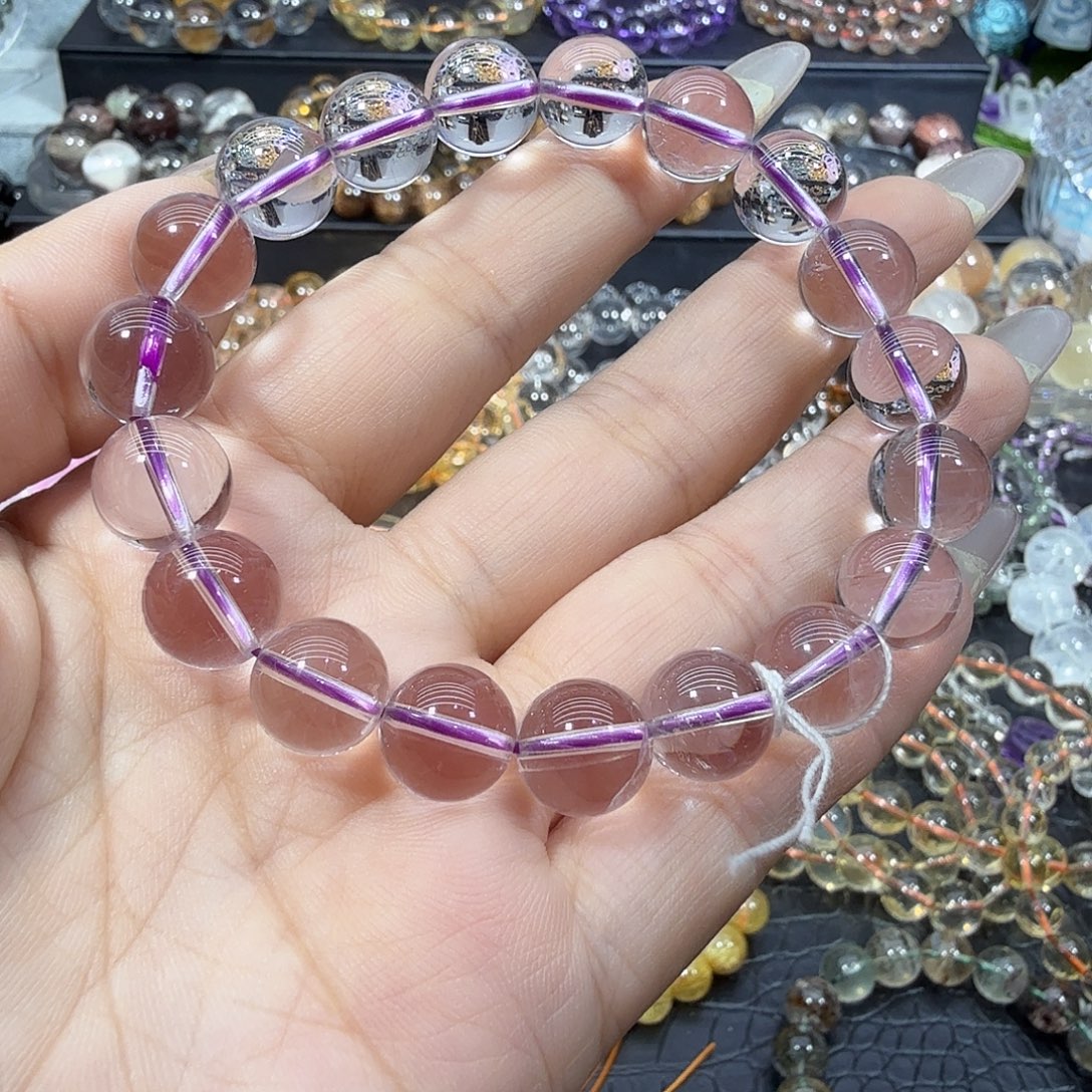 水晶手链未镶嵌紫水晶