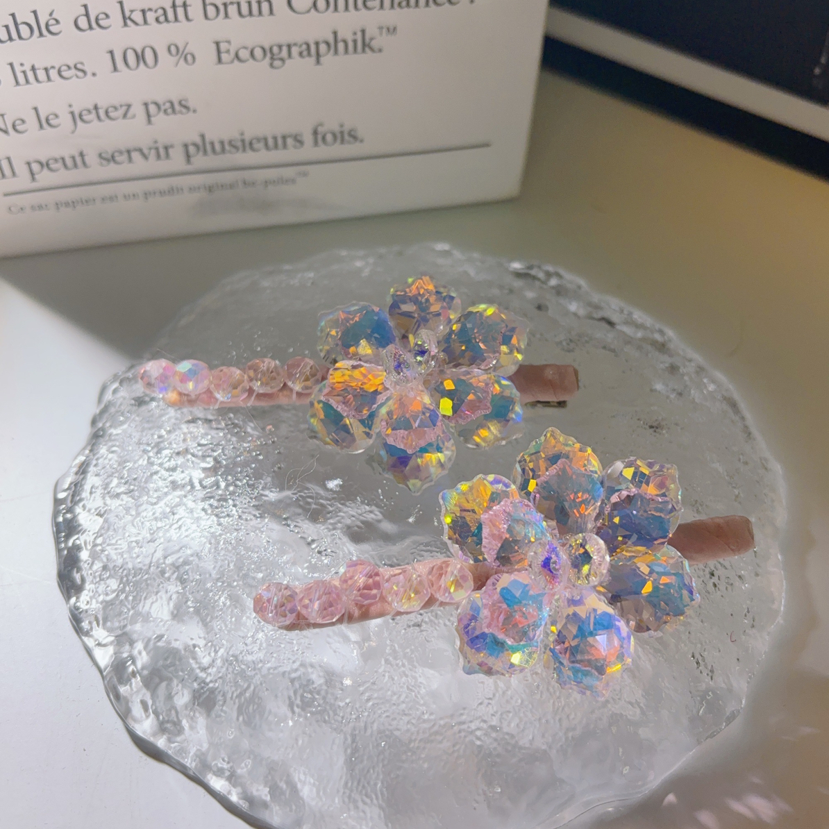 A8536编号紫莹轻奢发饰《鸭夹》