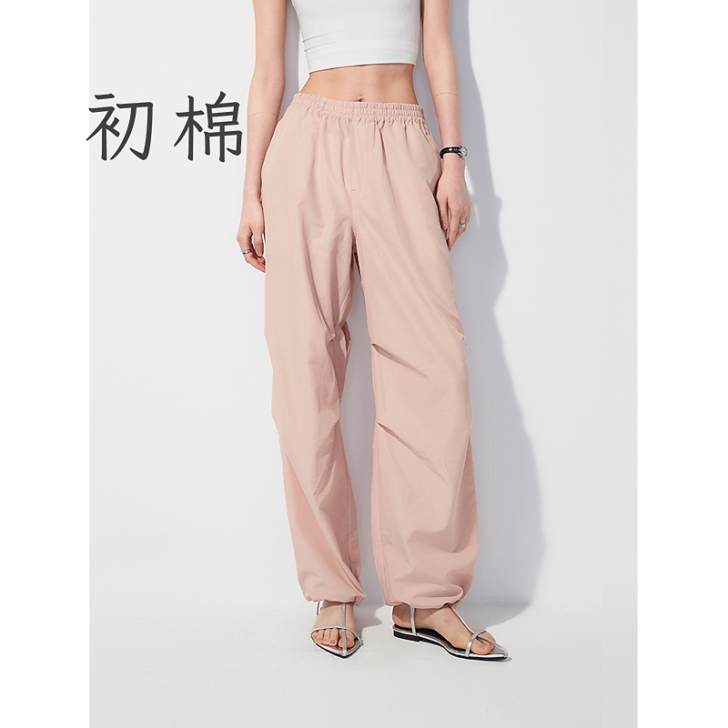 棉仓【初棉】户外休闲收脚口伞兵裤353618017