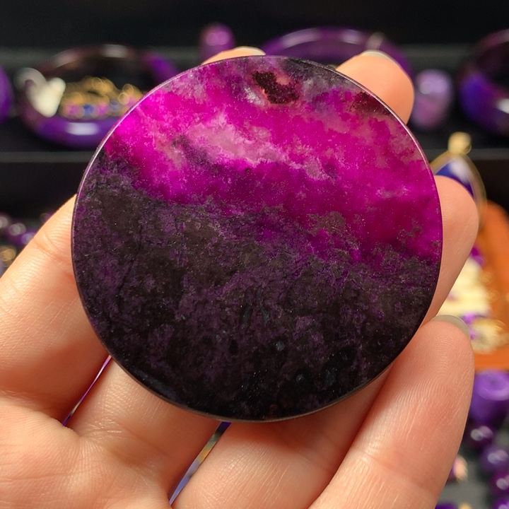 未镶嵌苏纪石（舒俱来）裸石吊坠