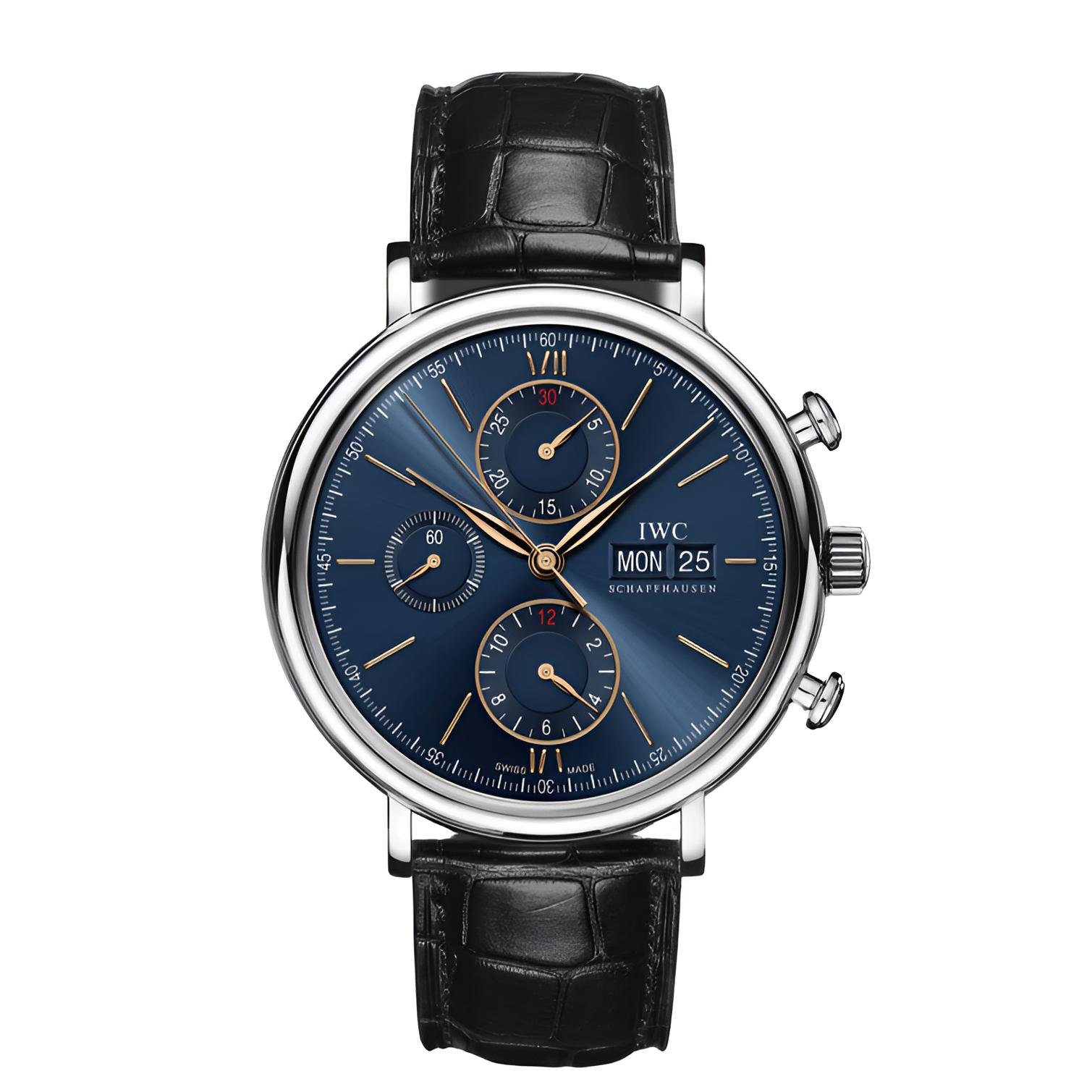 99新 IWC/万国 dmb/柏涛菲诺系列/自动机械计时/表径42/ IW391036