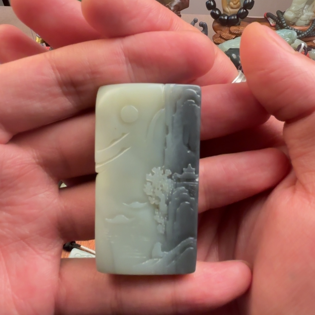 和田玉颈饰未镶嵌灵**允