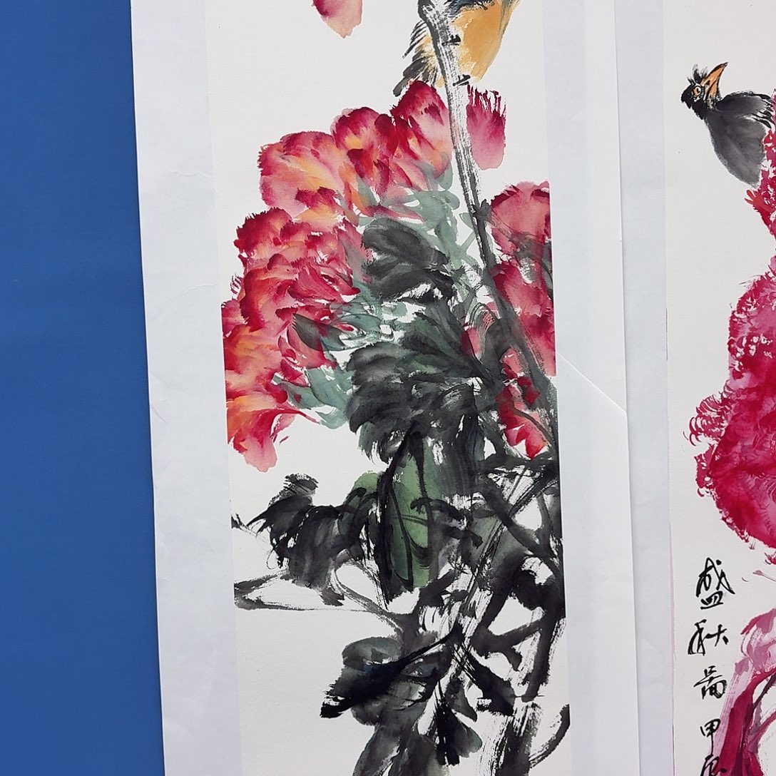 国画多次参加国内外重大会议