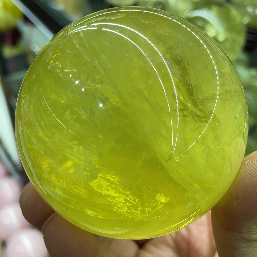 水晶水晶球摆件未镶嵌