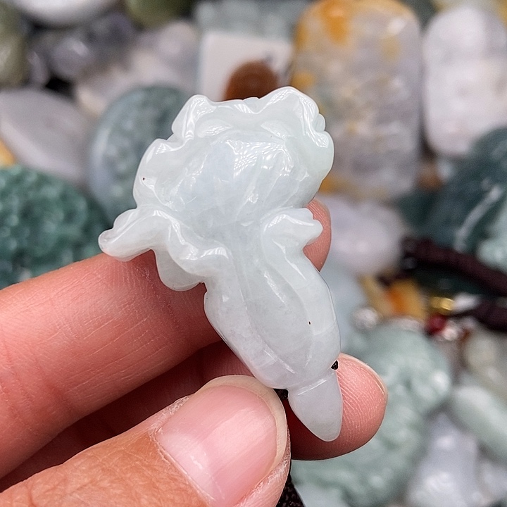 颈饰未镶嵌翡翠翡翠