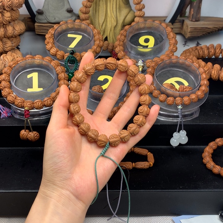 桃核吊坠1.3尺寸小金蟾 