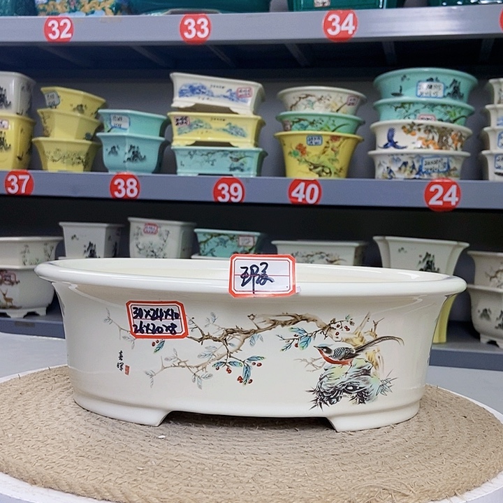 紫砂花瓶紫砂花盆