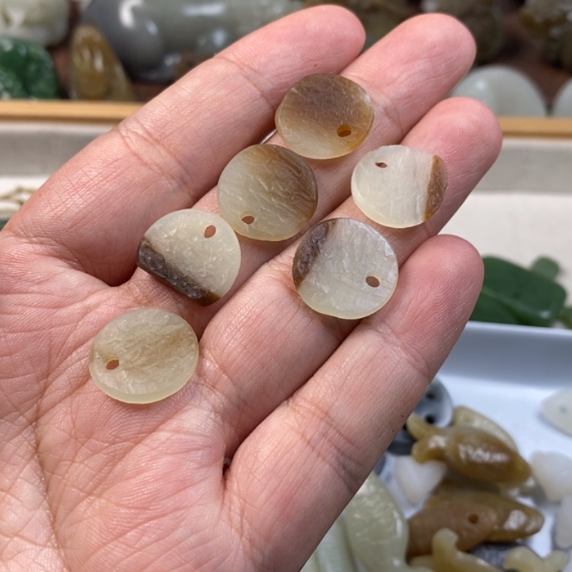 【闪购商品】和田玉挂件未镶嵌0*灰