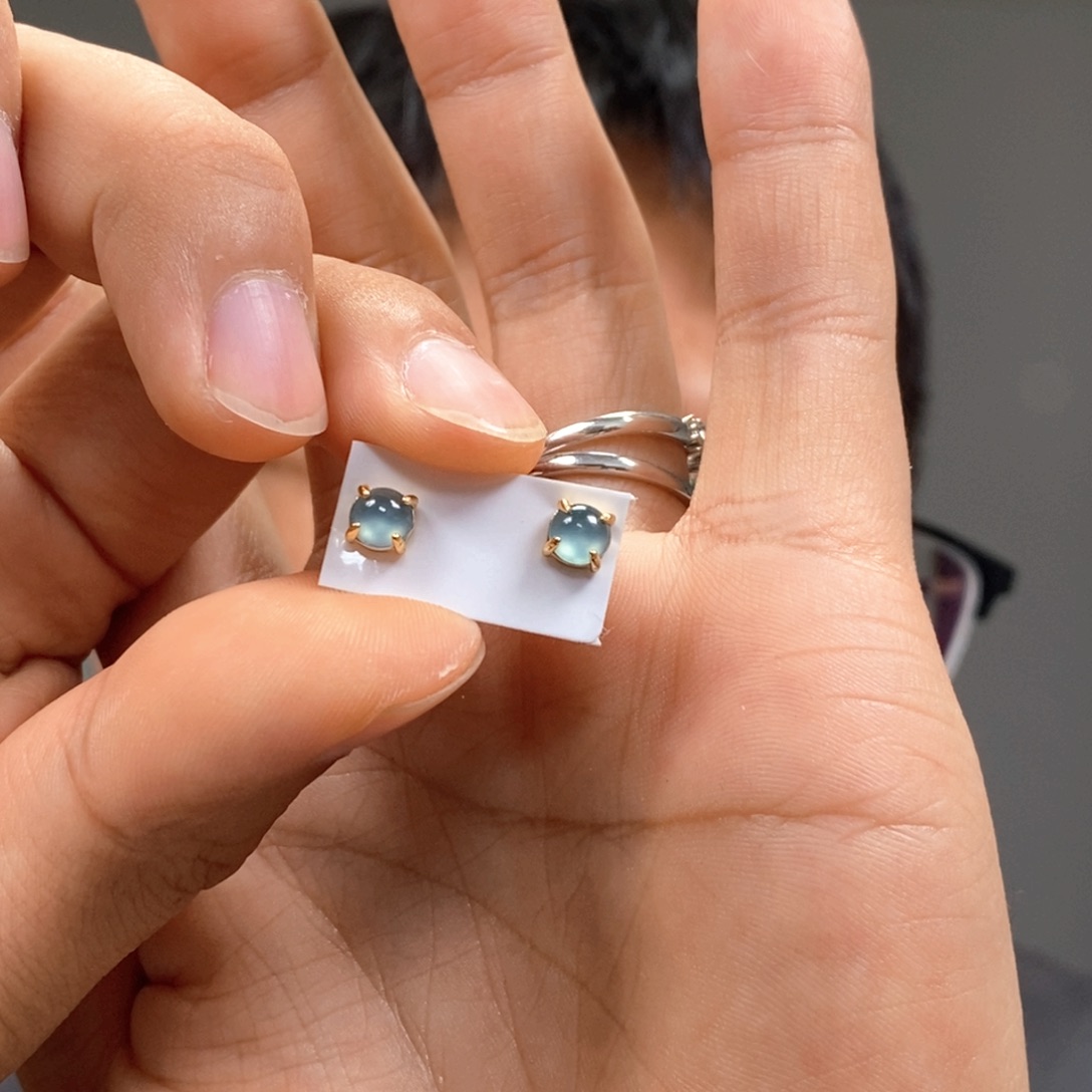 颈饰银S925镶嵌翡翠