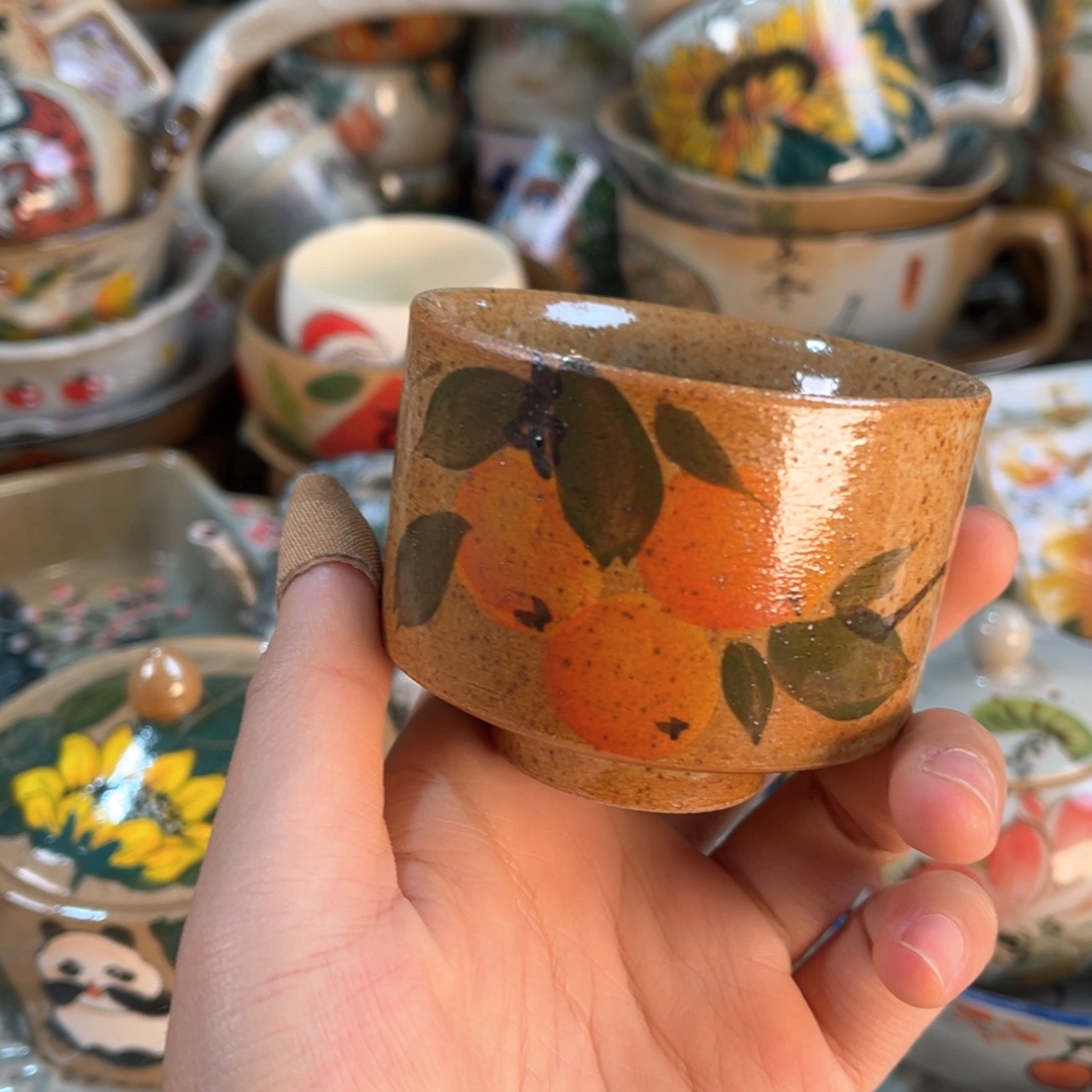 景德镇手工手绘杯