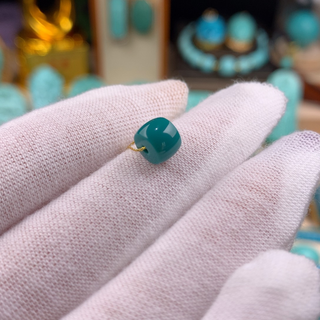 绿松石未镶嵌直切卡7+