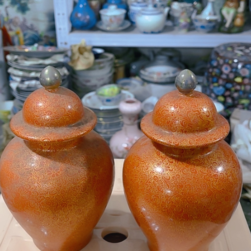 【闪购商品】紫砂盖碗小*童小灌子1对