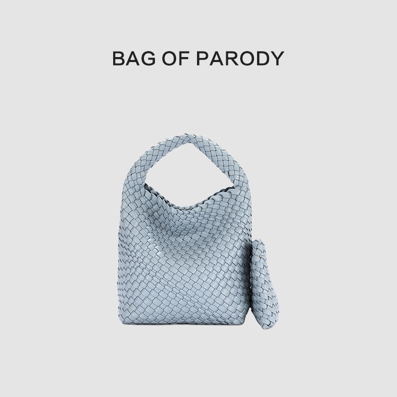 bag of parody编织包2025新款菜篮子手工大容量包女通勤托特手包