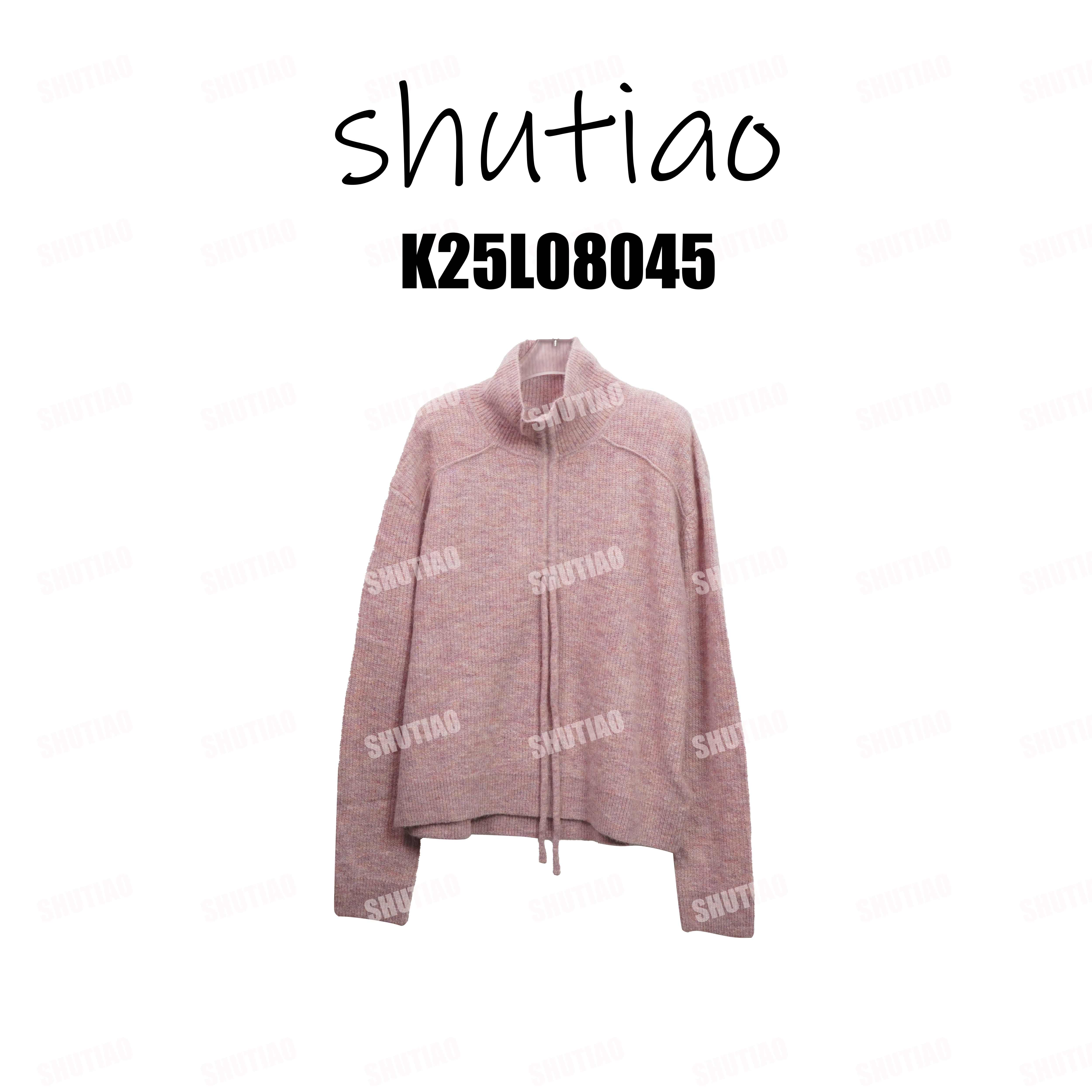 【SHUTIAO】2025冬季：新款小众设计款芮生毛衣K25L08045