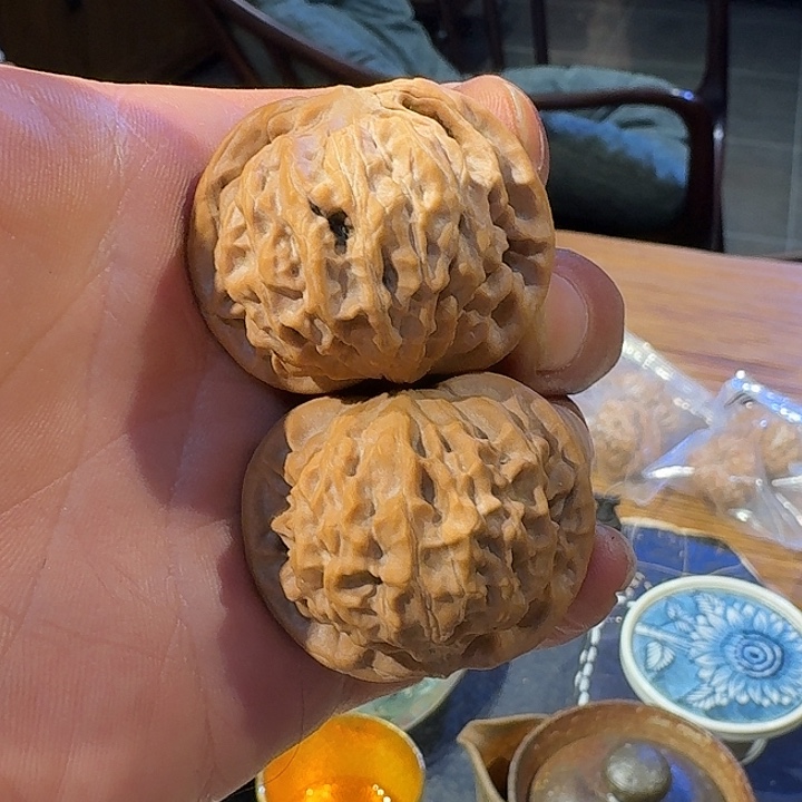 茶宠文玩核桃没名公子帽