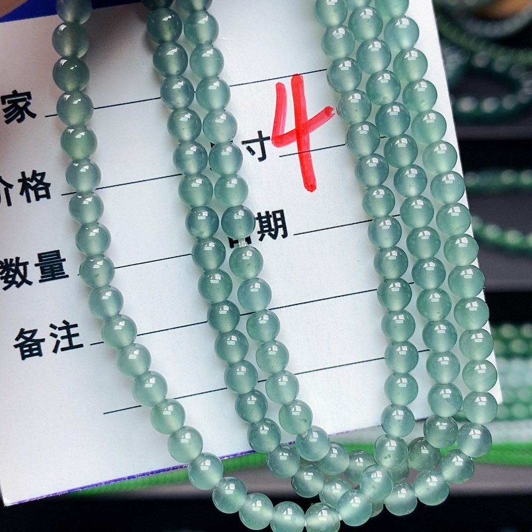 翡翠未镶嵌手链翡翠