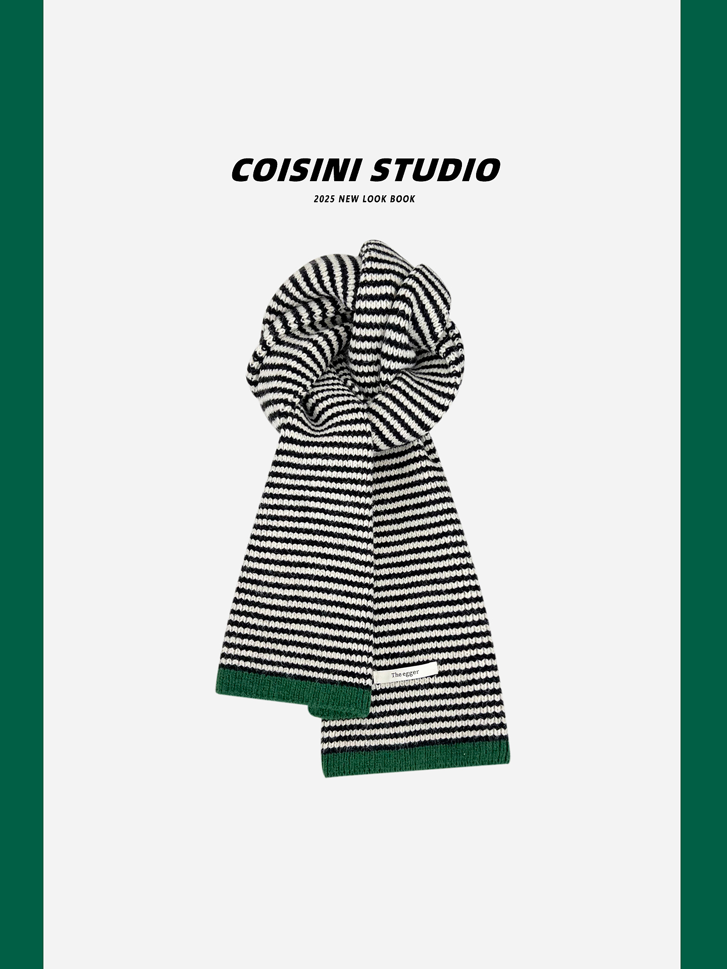 2025新款韩版撞色条纹毛线围巾女秋冬季保暖百搭学生情侣针织围脖