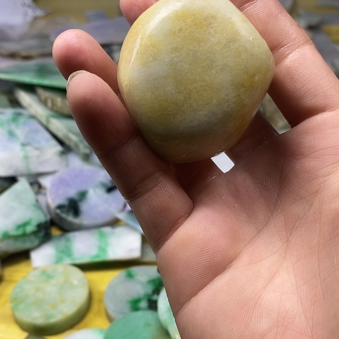 翡翠散珠天然缅甸