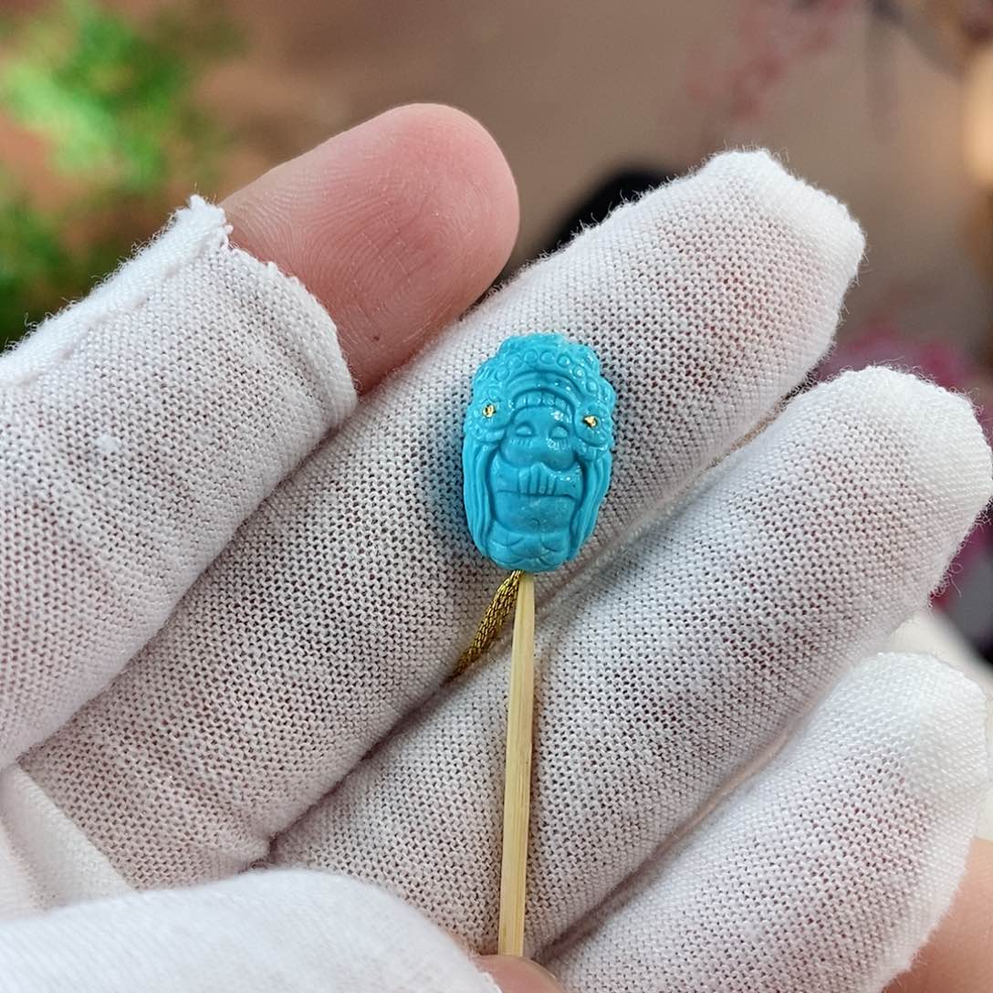 绿松石珠宝奇石未镶嵌