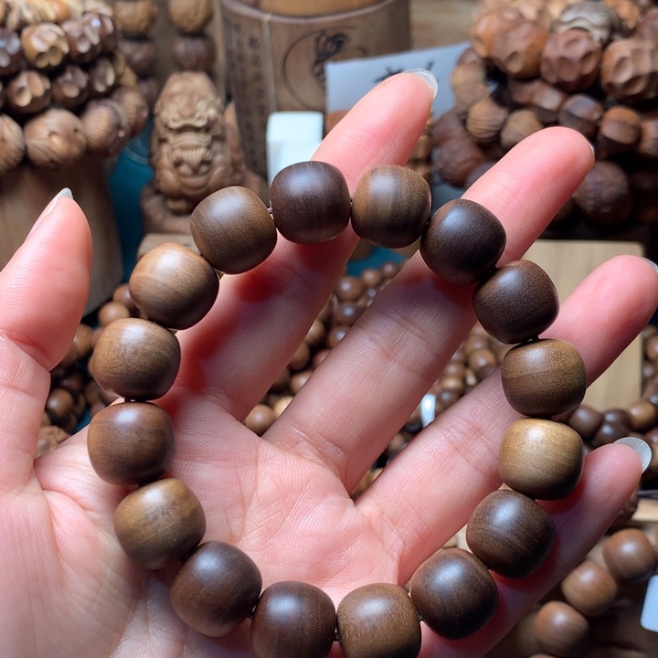 檀香木手串/手链有****y老山檀香1.3*1.4