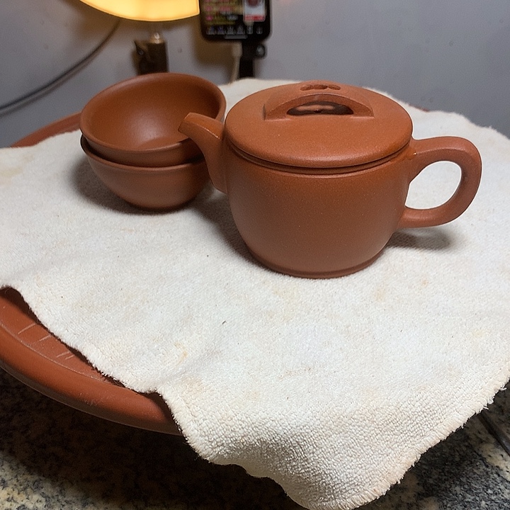 陶手工制作原矿紫砂壶