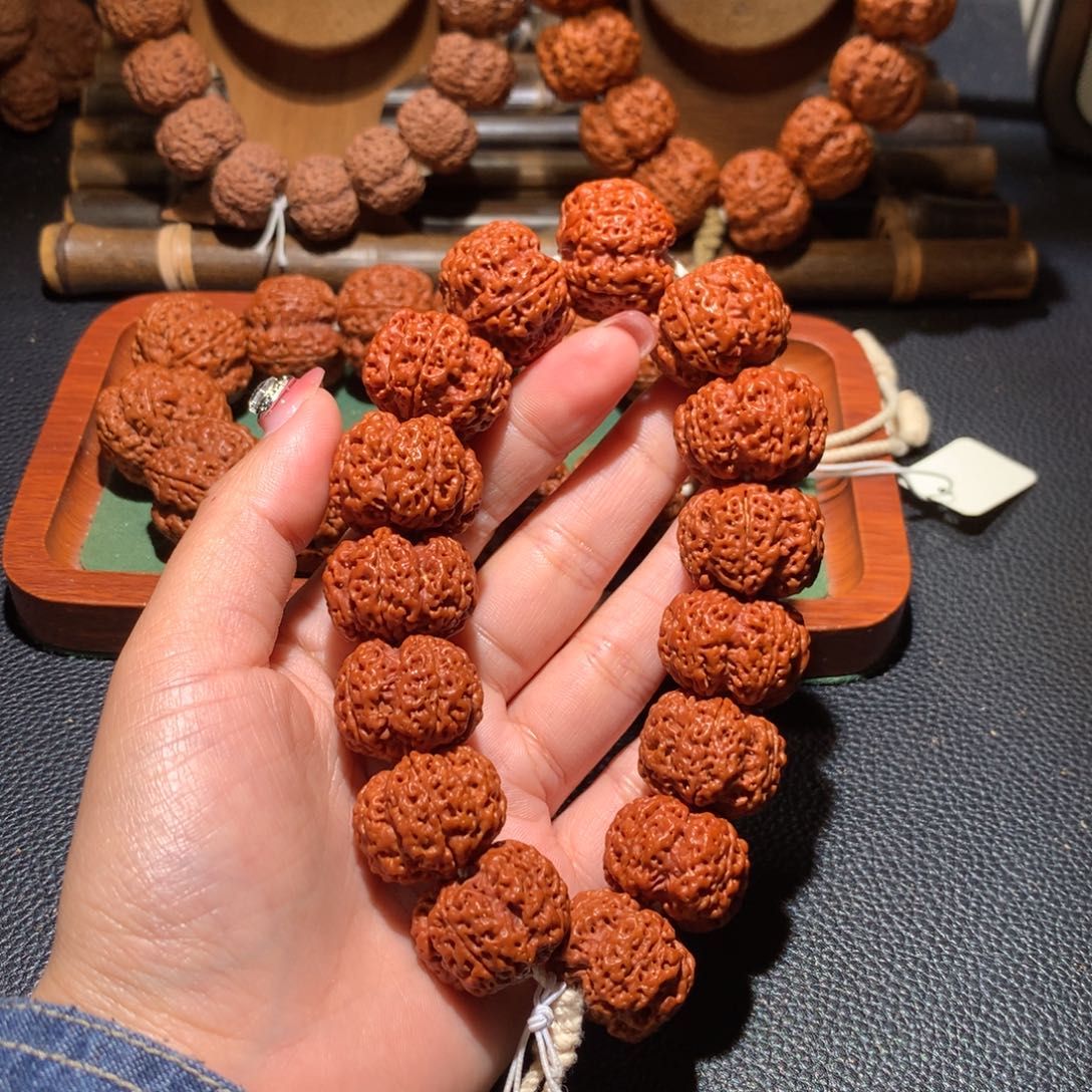 金刚菩提手串24尺寸龙纹定制