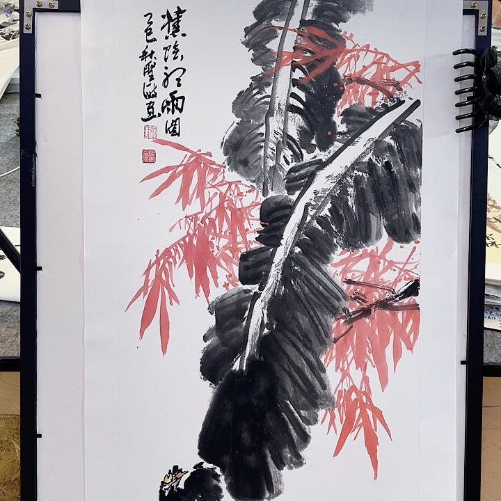 国画张圣敏先生纯手绘作品