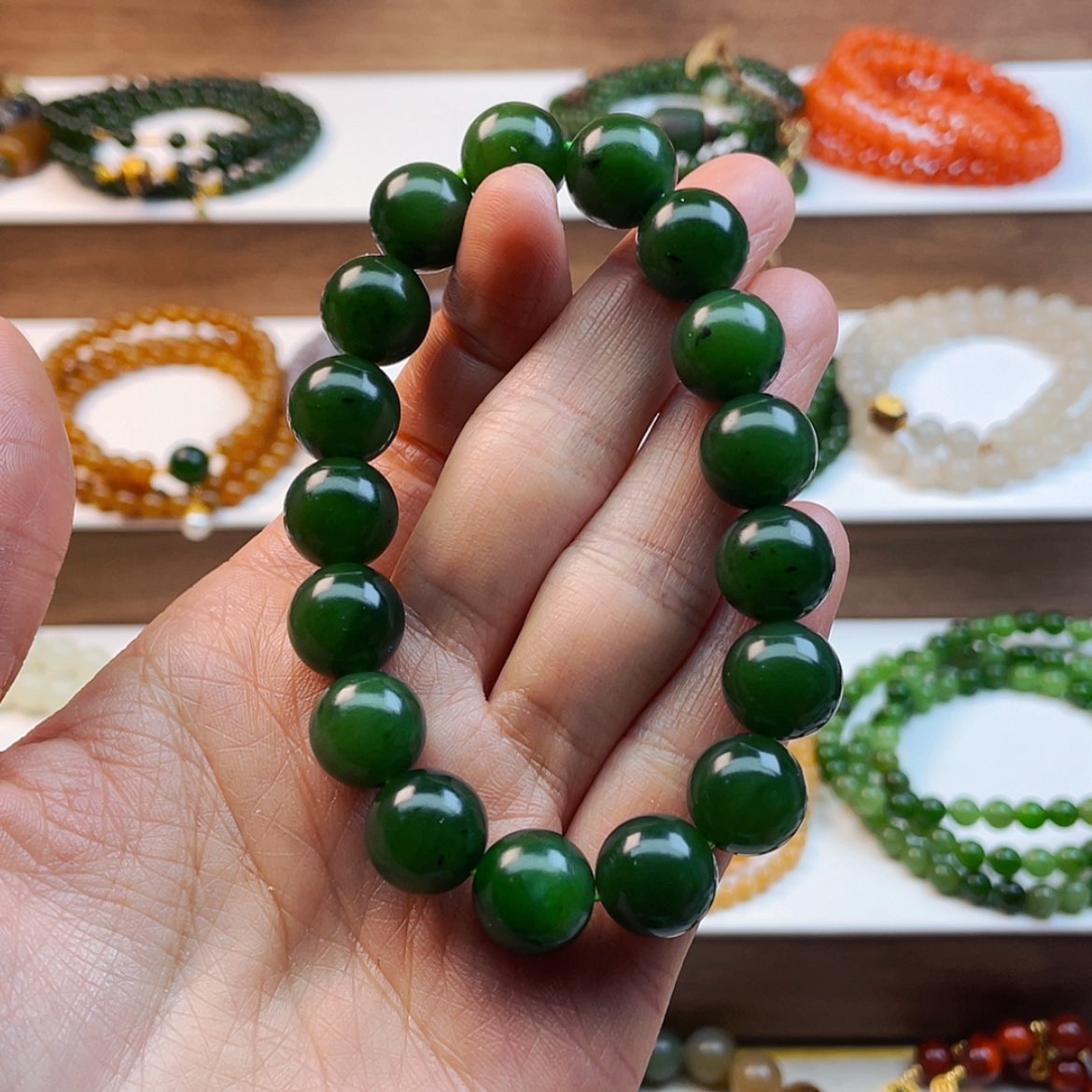 【闪购商品】和田玉手串未镶嵌