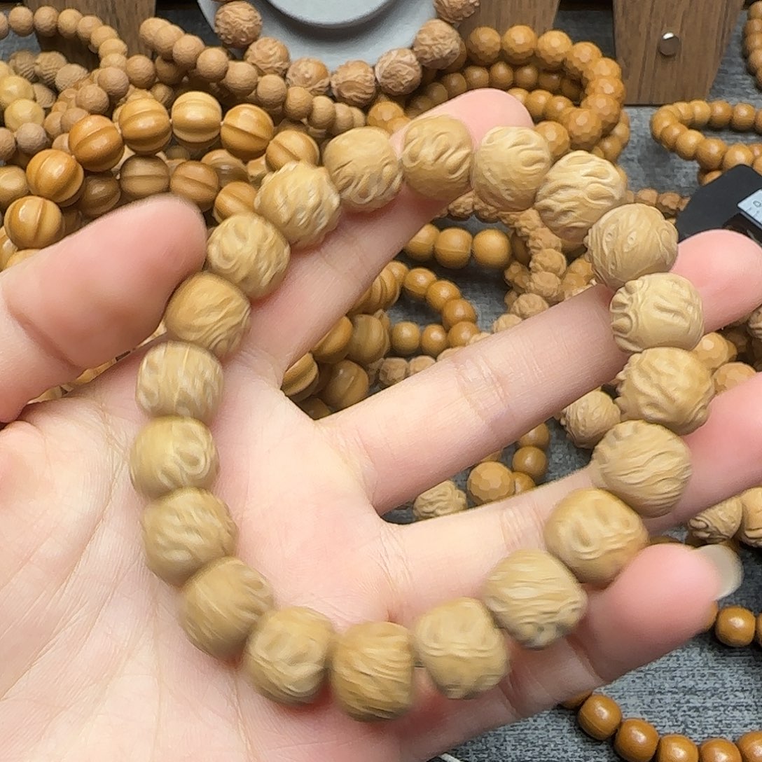 奔***奔手串猴头核桃微瑕吞噬