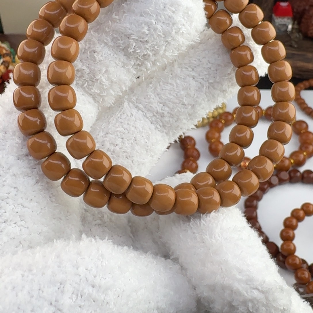 猴头核桃手串瑕疵