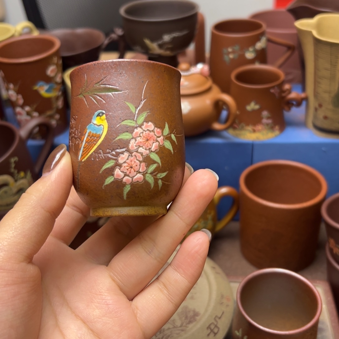 紫砂茶杯紫砂主人杯