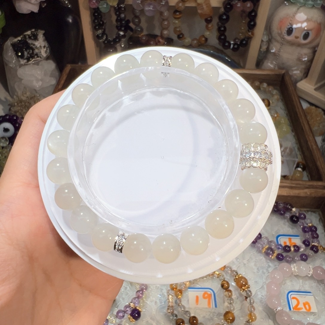 水晶手绳未镶嵌白月光