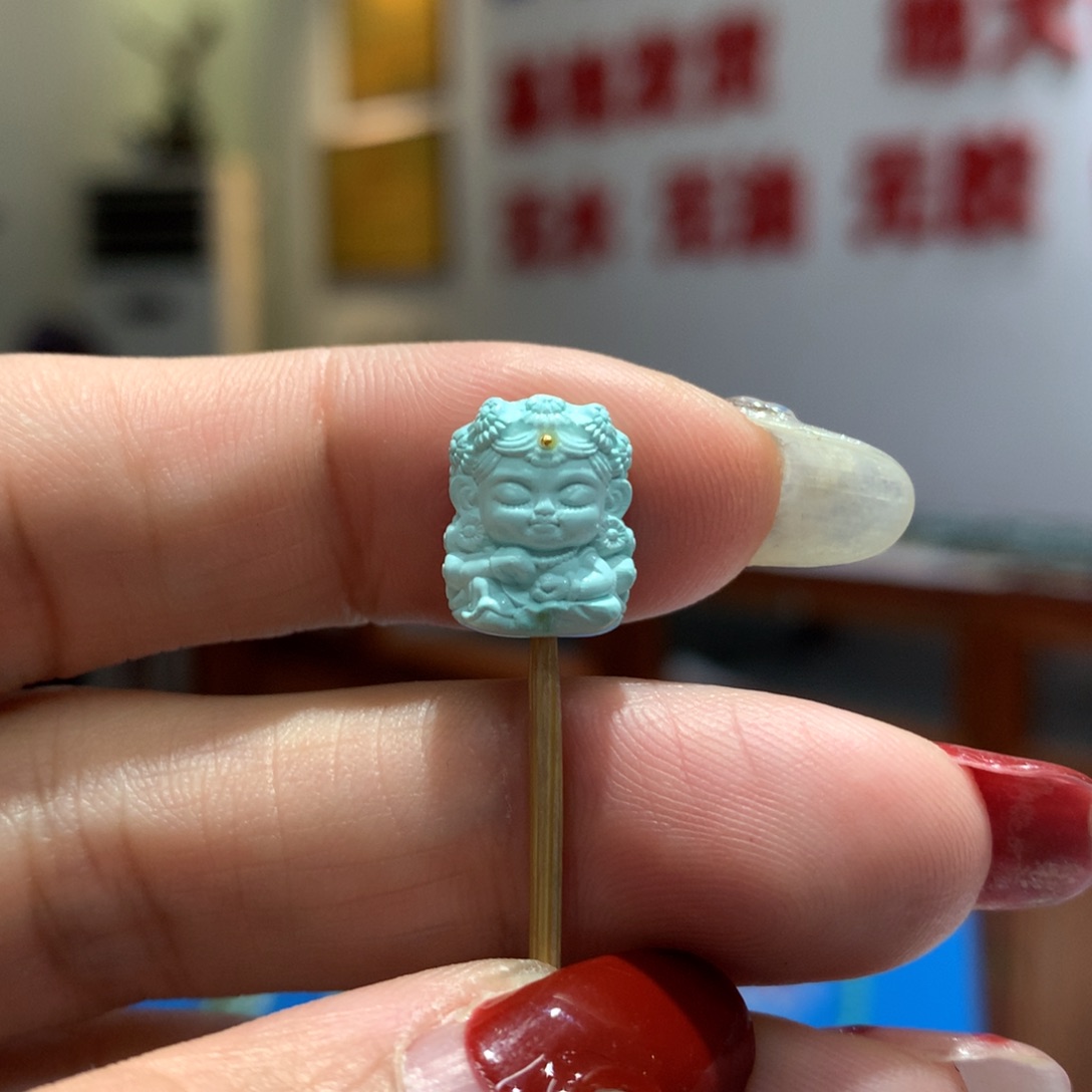 绿松石配饰未镶嵌