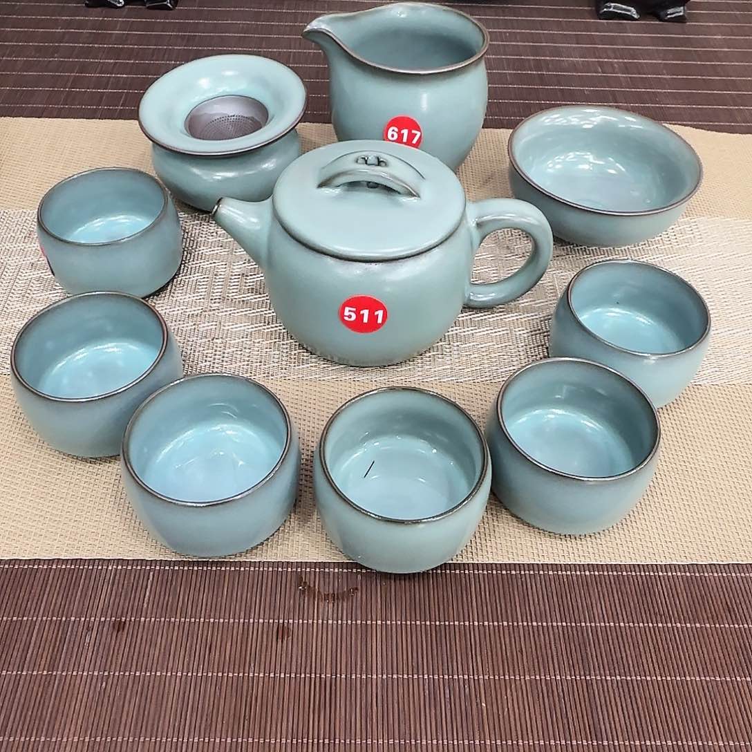 瓷片全品发货，壶编号发