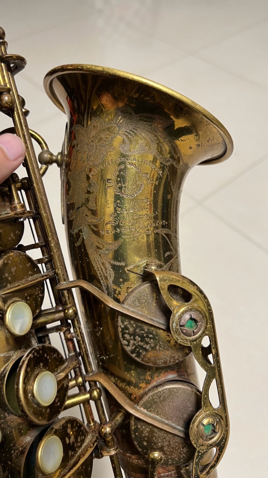 selmer中音SBA萨克斯，序列号456***