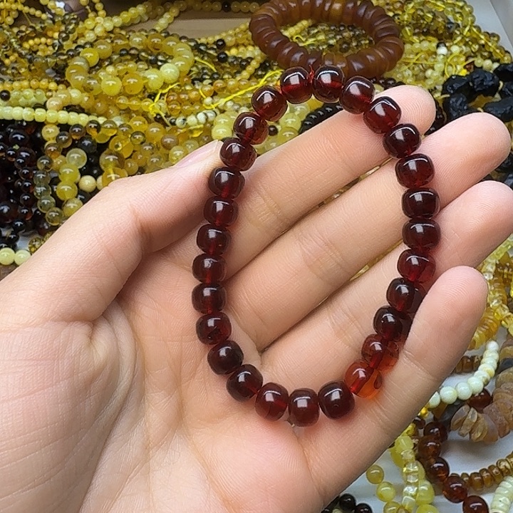 琥珀未镶嵌珠宝奇石