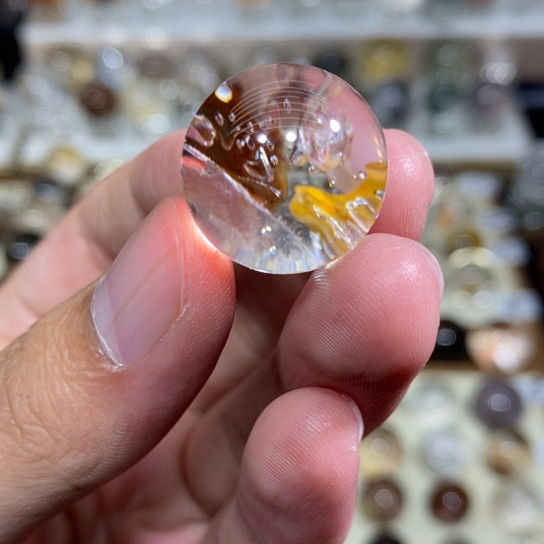 未镶嵌珠宝半成品水晶19.4m