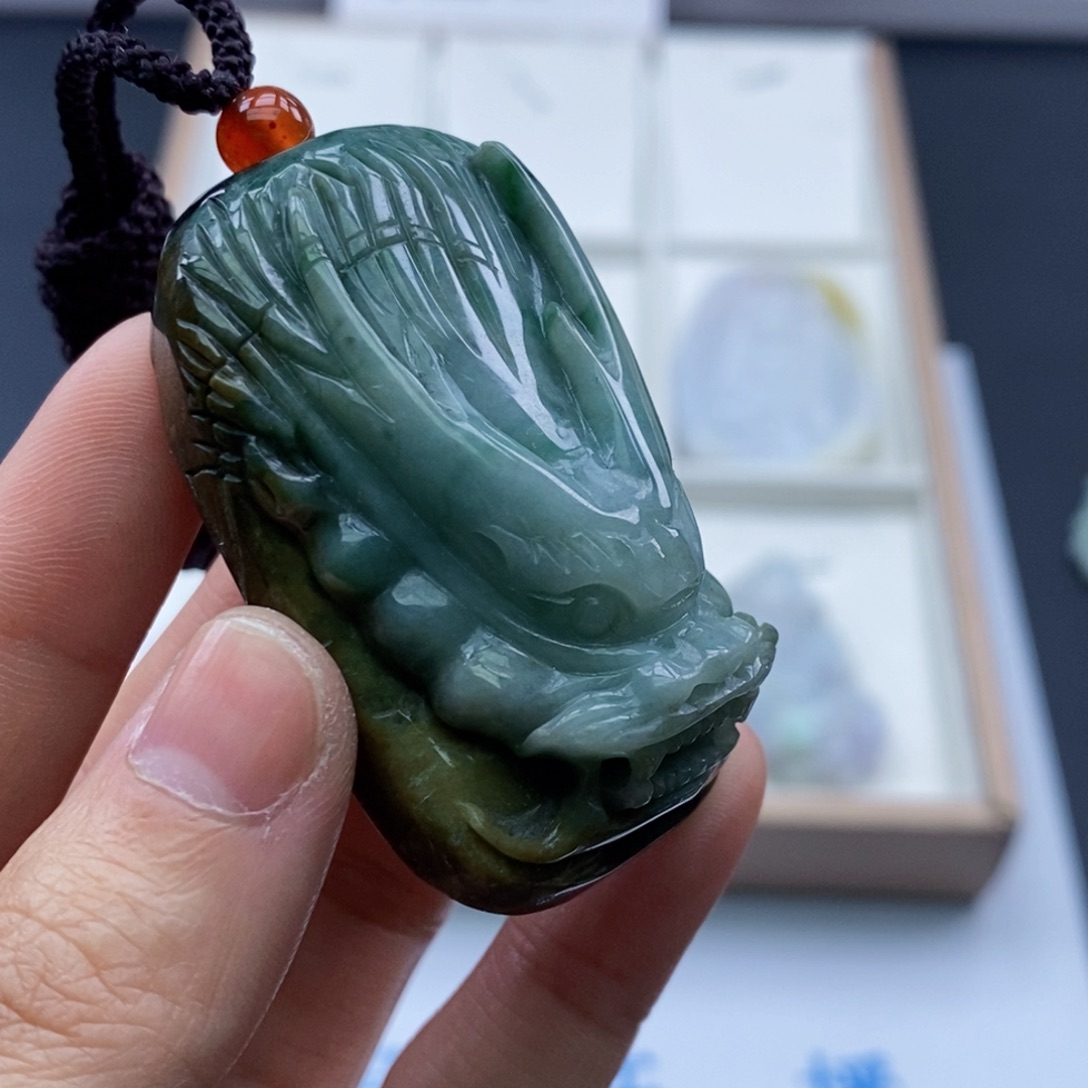 颈饰未镶嵌翡翠缅甸翡翠a货