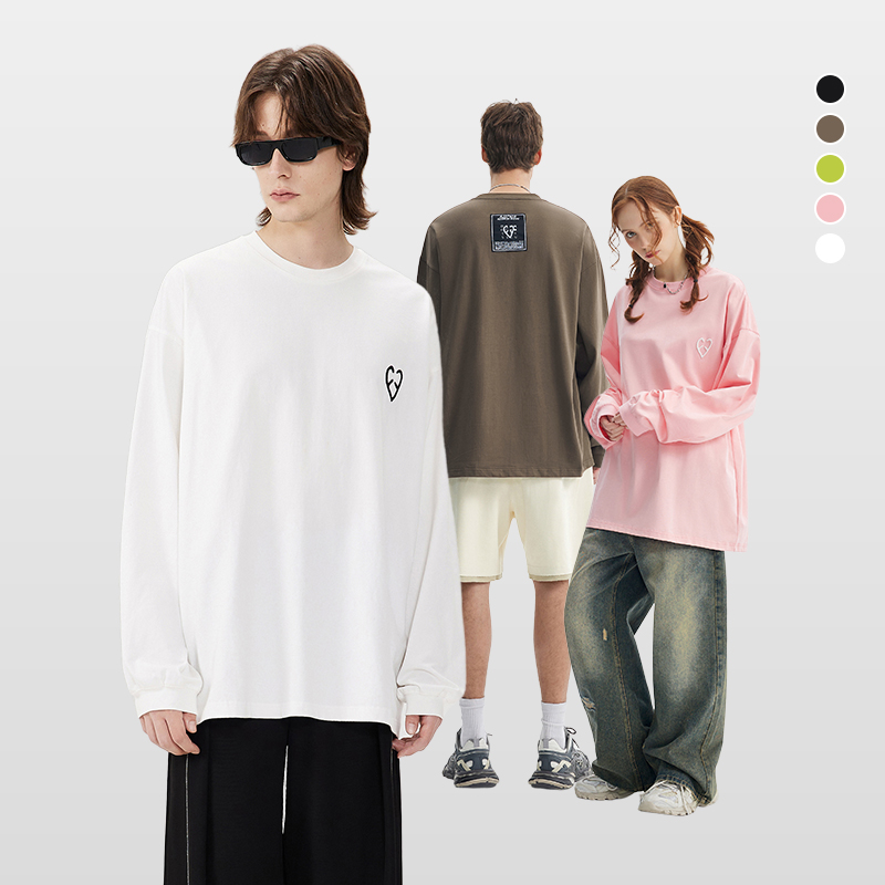 【INXX】ALLPICK 潮牌22秋新品长袖T恤情侣APC3011174