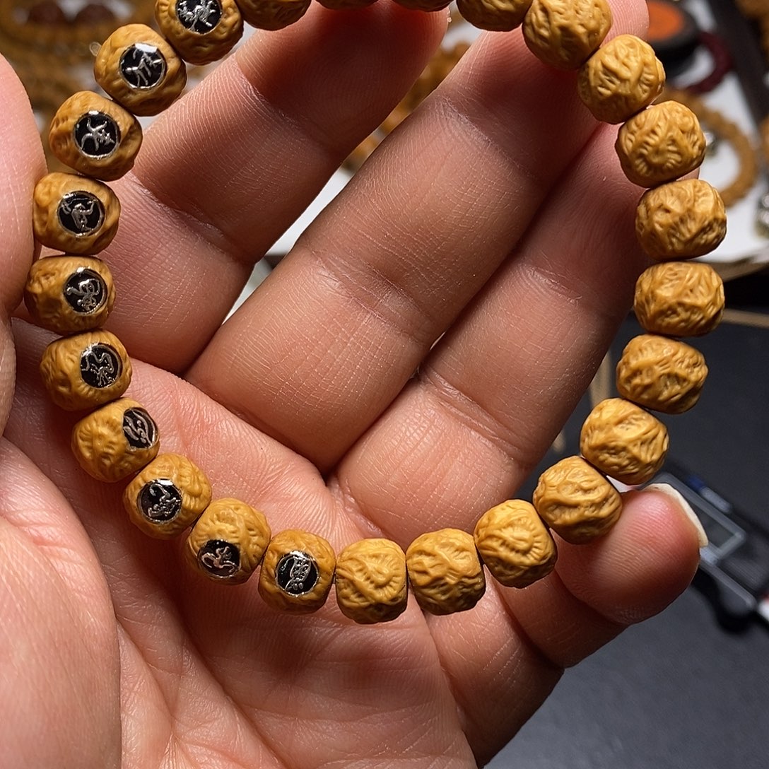 手串猴头核桃全品10左右十二变观山无相28号