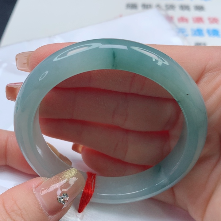 翡翠手镯未镶嵌缅甸天然A货翡翠