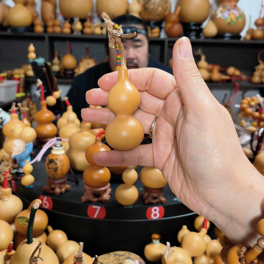 晴***️葫芦福禄双全手把件