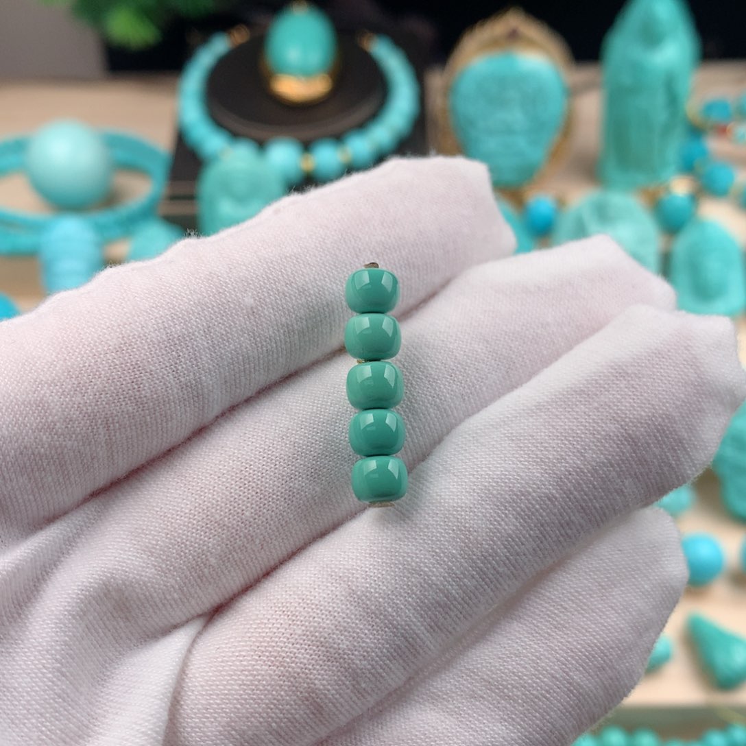 【闪购商品】绿松石珠宝半成品未镶嵌